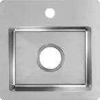 acero inoxidable calibre 20 (solo fregadero)