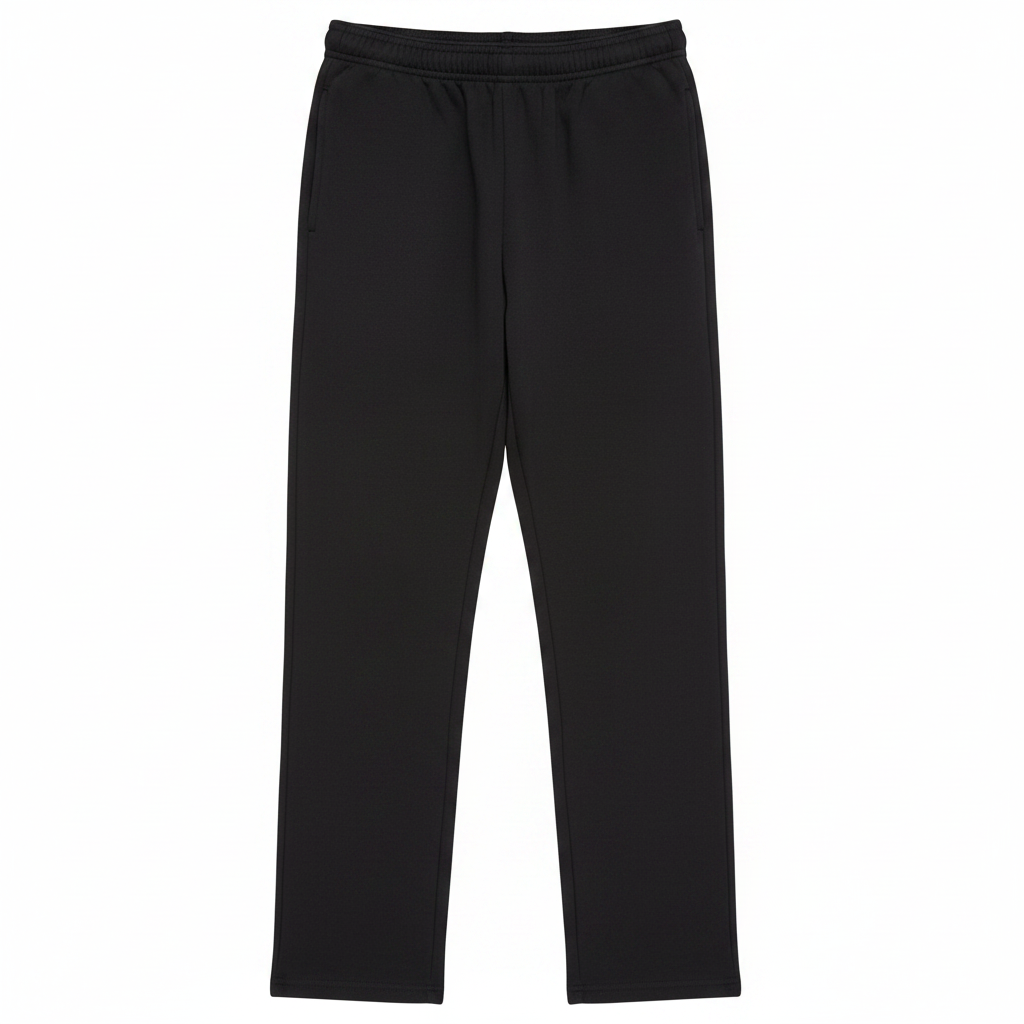 Sweatpants negros sin modelo
