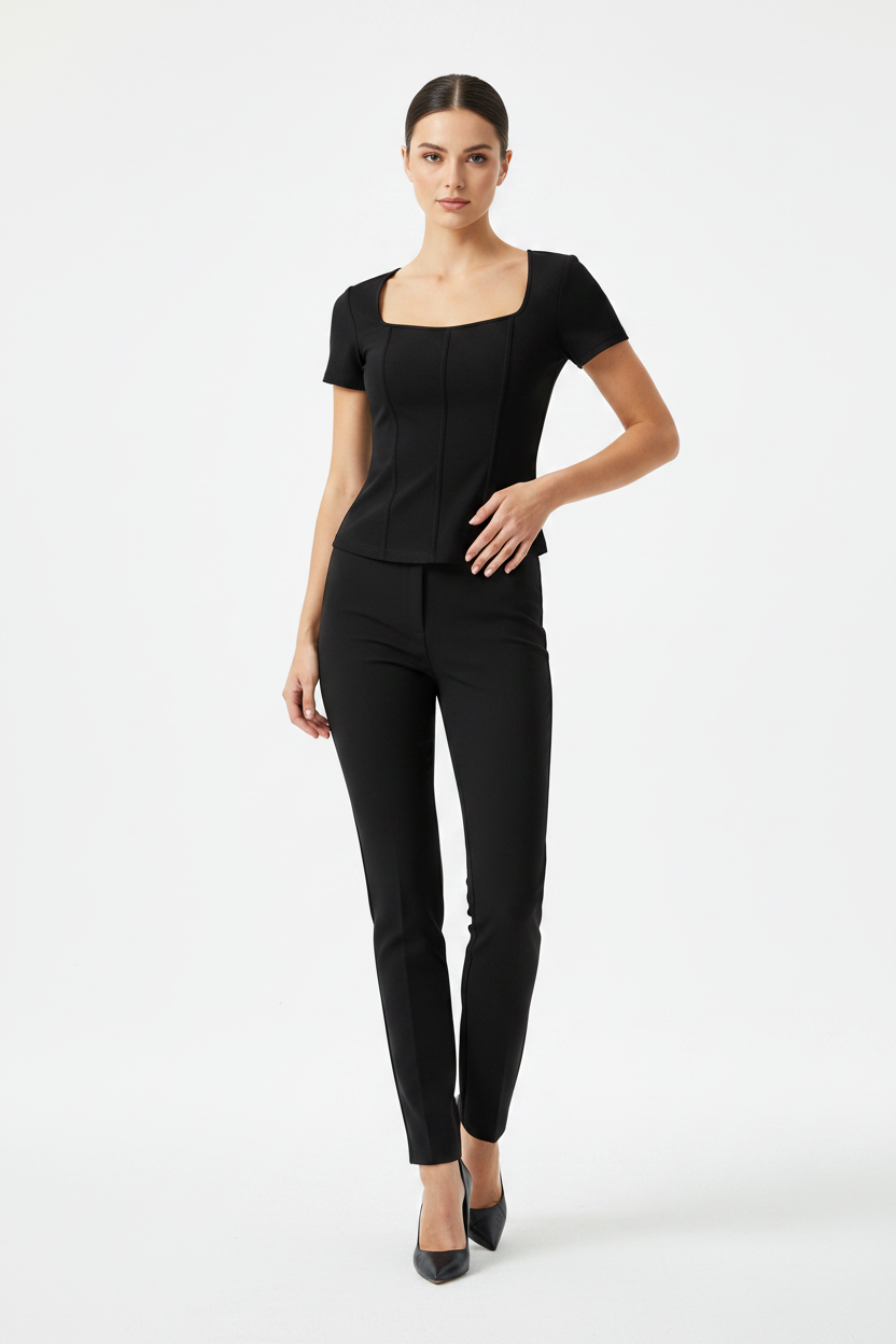 Top negro con modelo - corregido