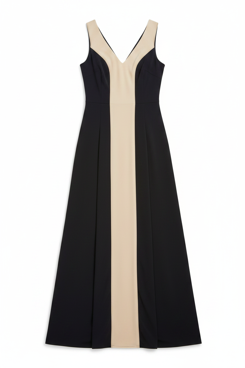 Vestido sin modelo negro